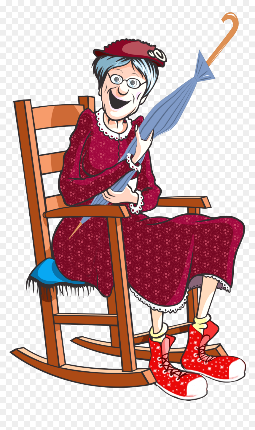 Granny Hooks A Crook, HD Png Download - granny png