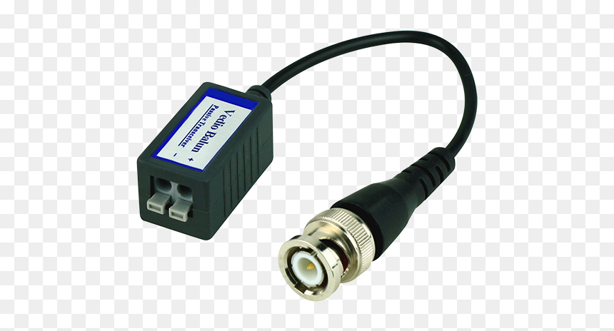 Passive Video Balun Transceivers - Networking Cables, HD Png Download - pigtails png