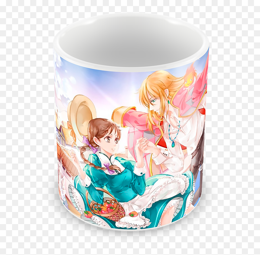 Кружка Ходячий Замок Хаула/howl"s Moving Castle - Anime, HD Png Download - howl's moving castle png