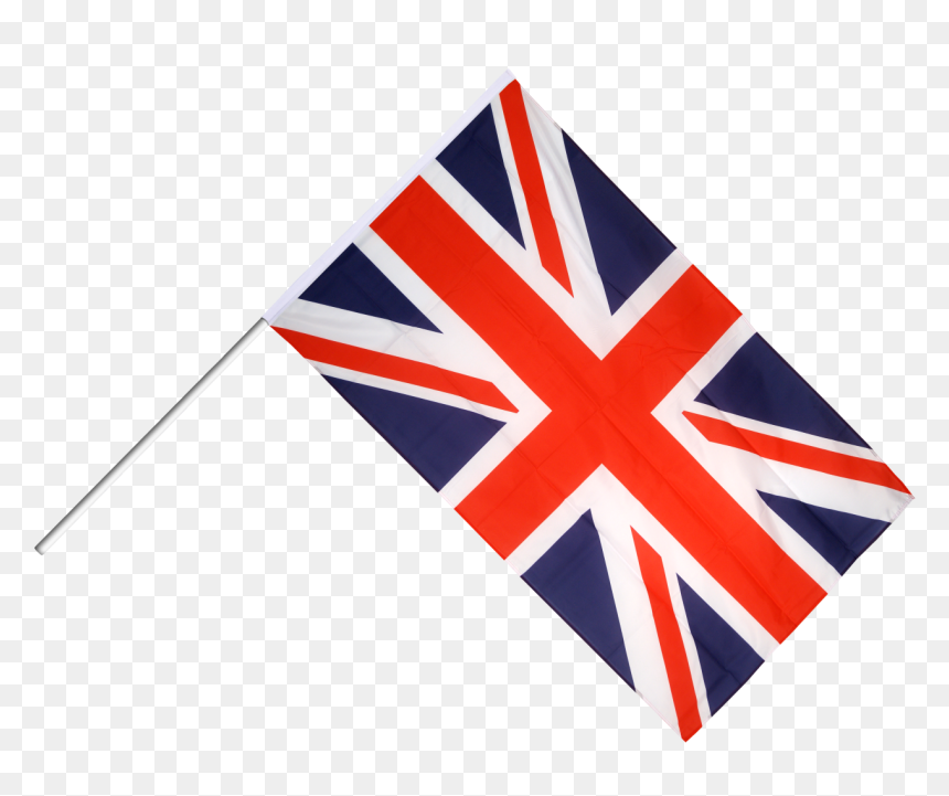 Us And Uk Flag Png , Transparent Cartoons - British Flag On Stick, Png Download - rebel flag png
