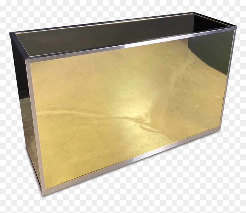 Mirror Gold Cover Panels For Versati - Wood, HD Png Download - gold mirror png