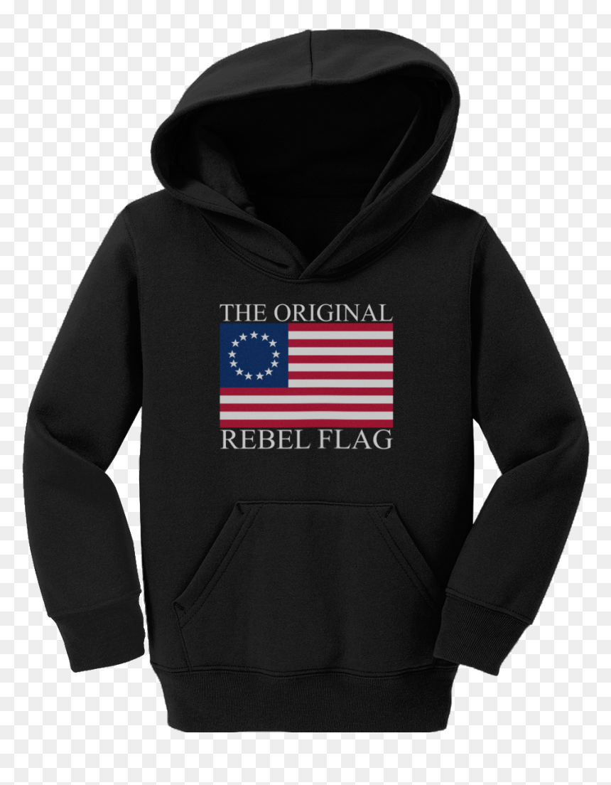Hoodie, HD Png Download - rebel flag png