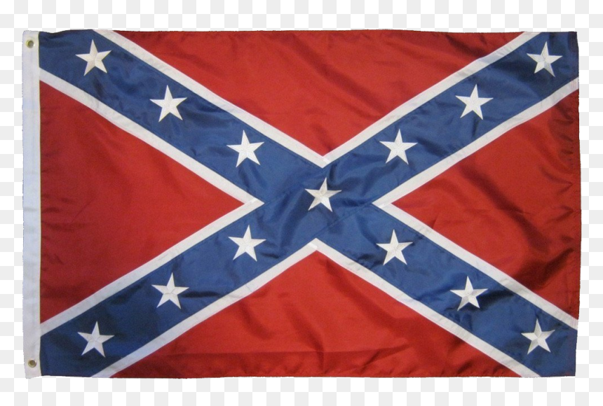 Flag Confederate Png - Embroidered Confederate Flag, Transparent Png - rebel flag png