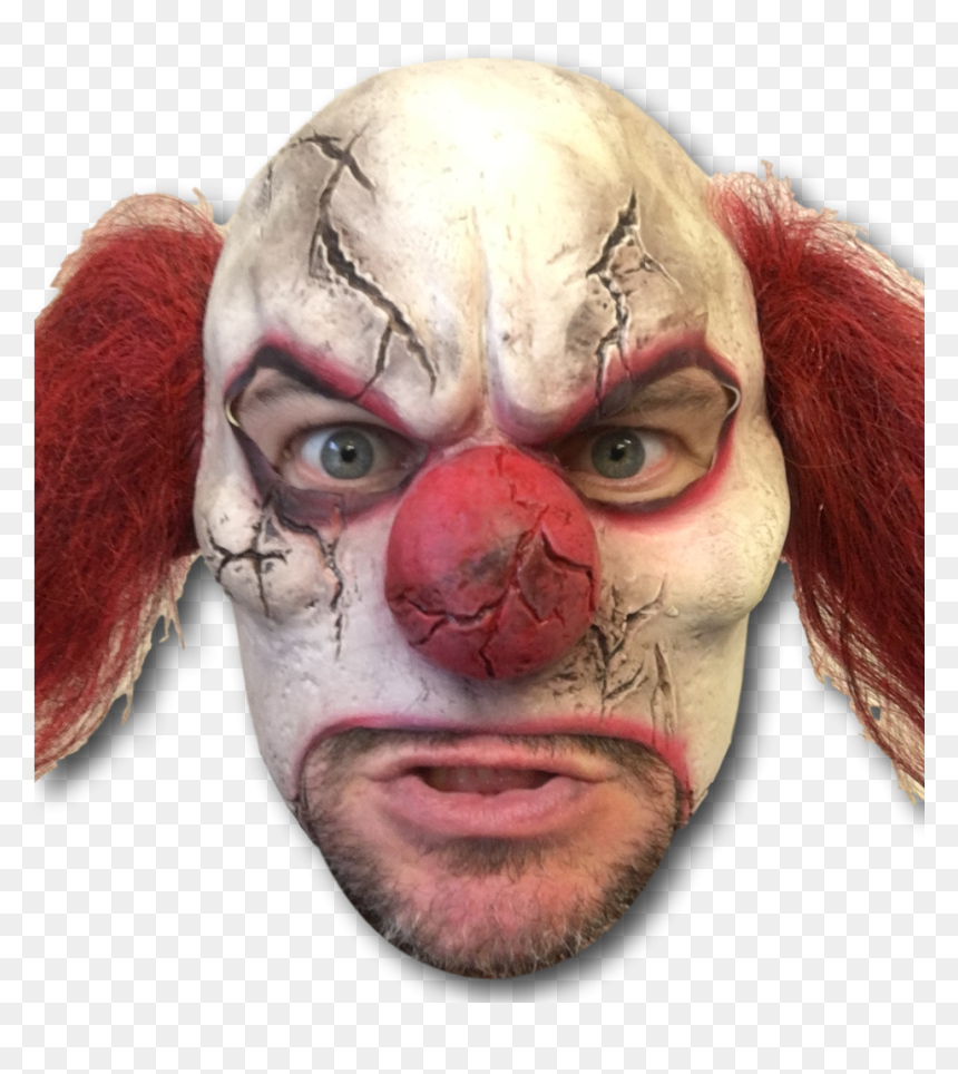 Transparent Scary Mask Clipart - Scary Transparent Nose, HD Png Download - horror face png