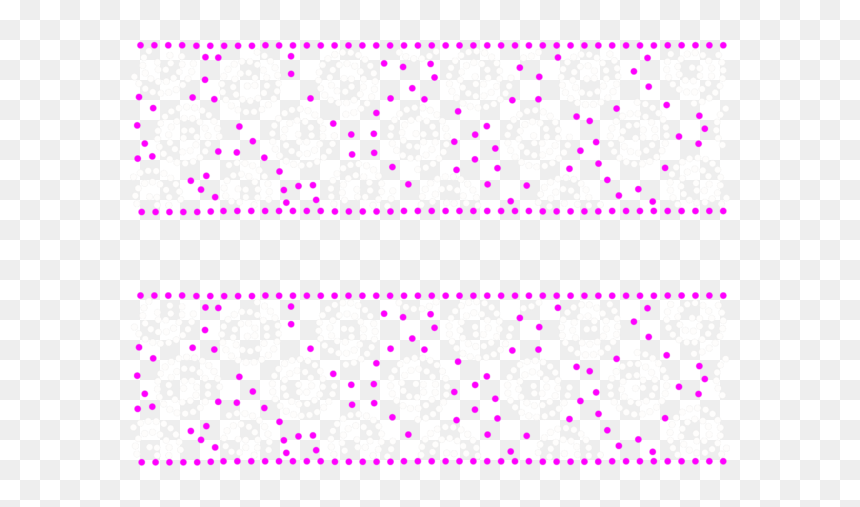 Swirls And Dots 3 Inch Tailless Cheer Bow Pattern - Circle, HD Png Download - pink swirls png