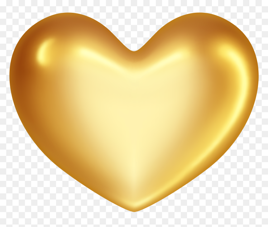 Free Png Gold Heart Png Png - Png Heart Beige, Transparent Png - free heart png