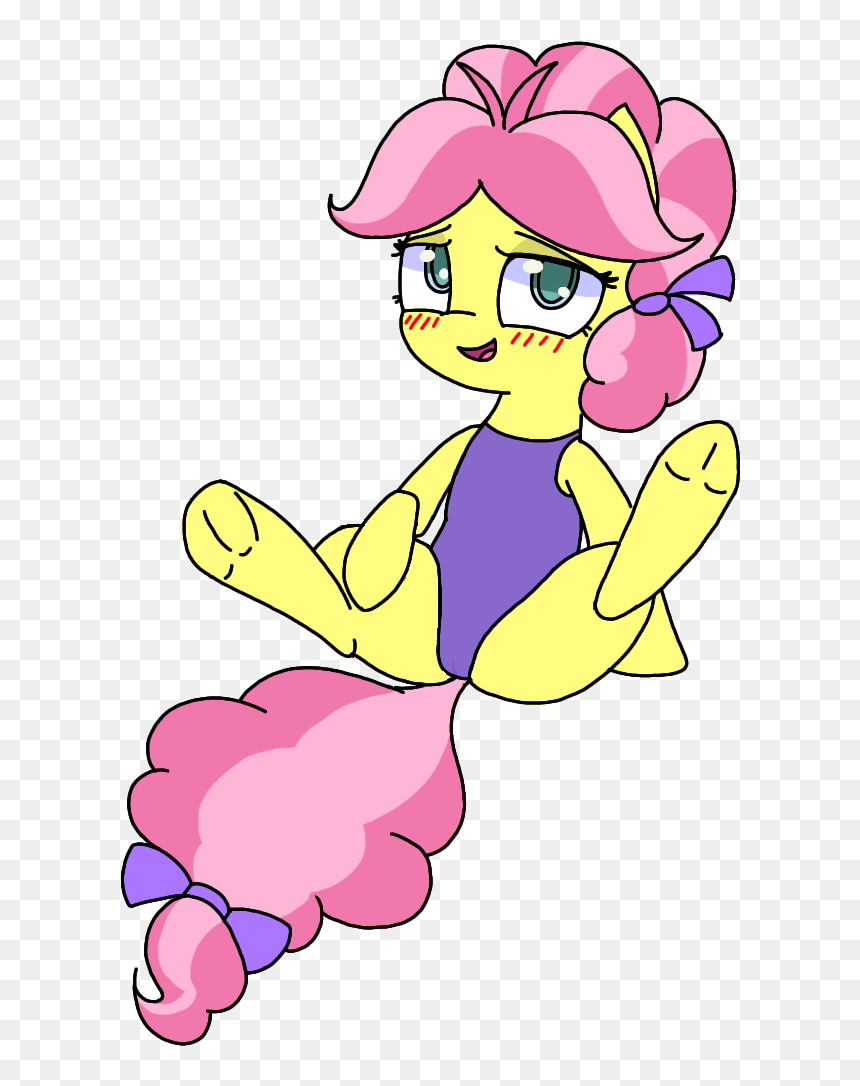 Wafflecakes, Bikini, Blushing, Bow, Clothes, Female, - Cartoon, HD Png Download - blushing png