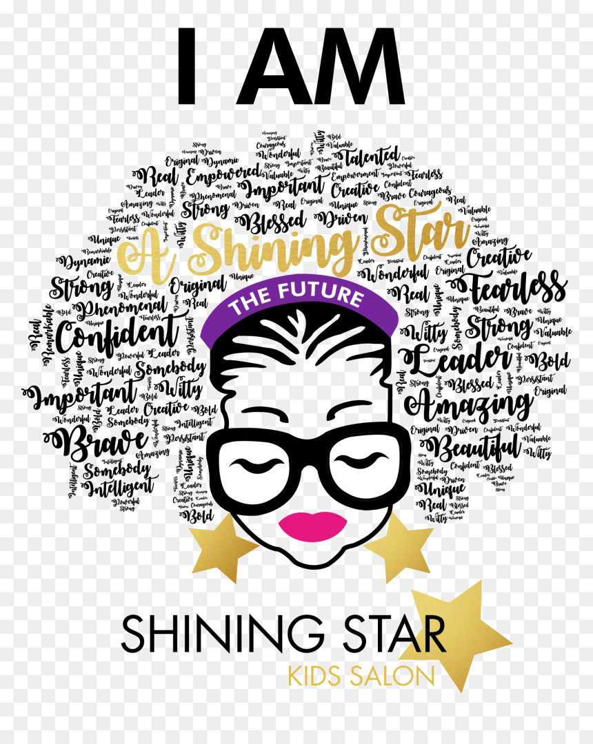 Shining Star Kids Salon - Poster, HD Png Download - granny png