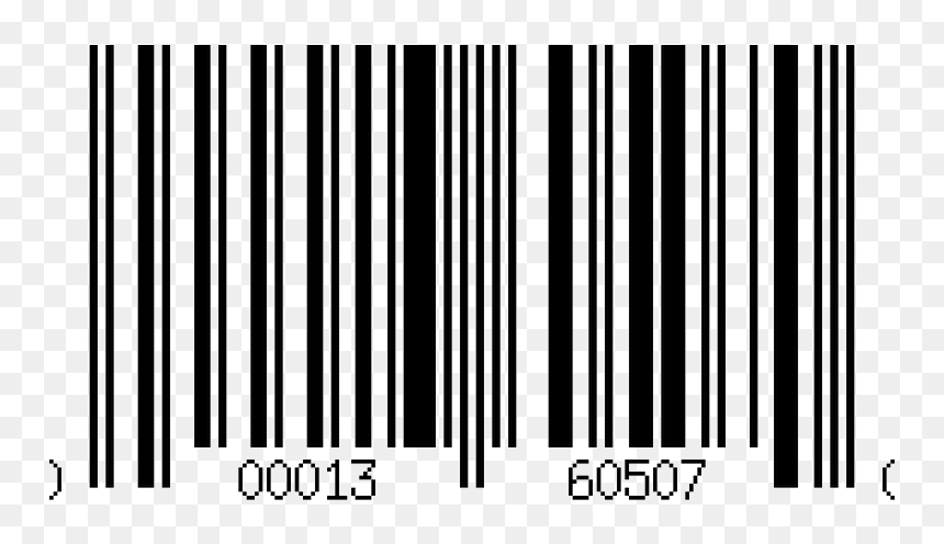 White Transparent Background Barcode Png, Png Download - fake barcode png