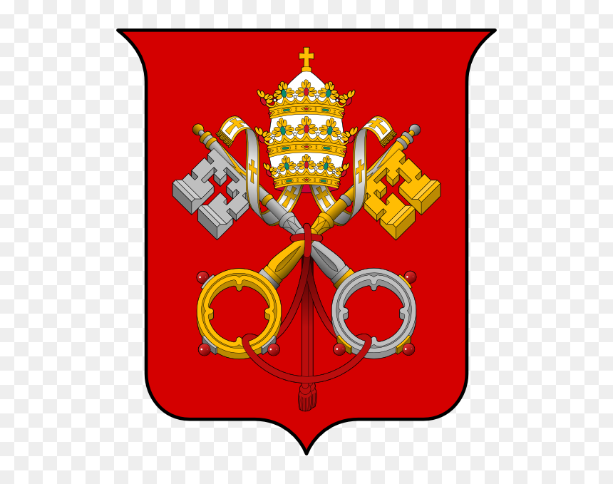 Papal Crest, HD Png Download - coat of arms template png