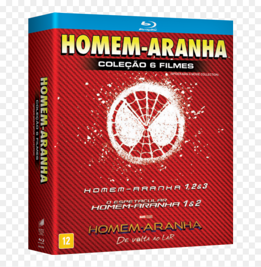 Box Homem Aranha - Blu-ray Disc, HD Png Download - homem aranha png