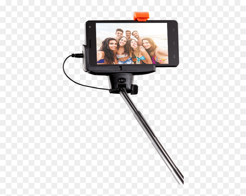 Selfie Stick C1 Front - Iphone, HD Png Download - selfie stick png