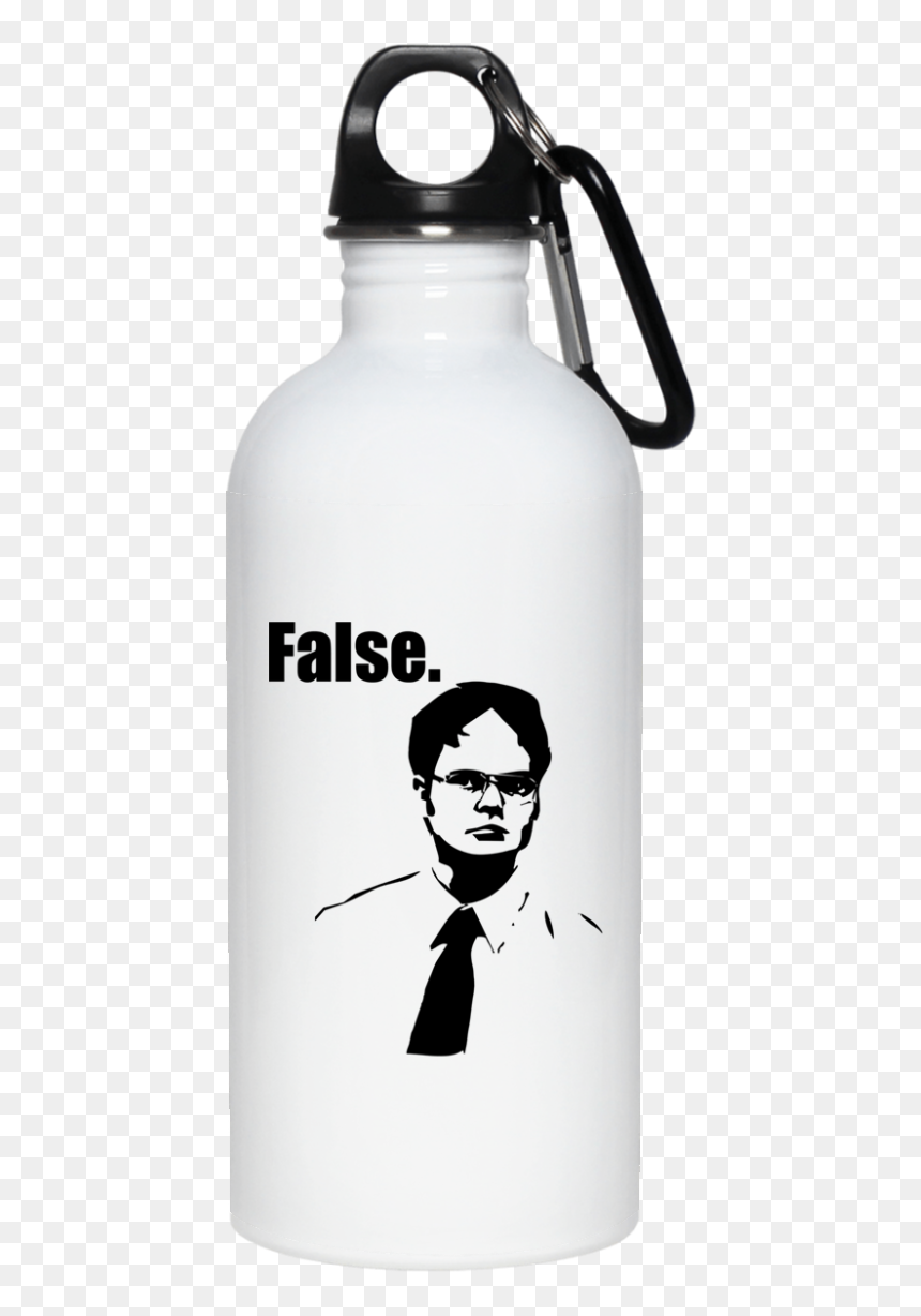 Water Bottle, HD Png Download - dwight schrute png