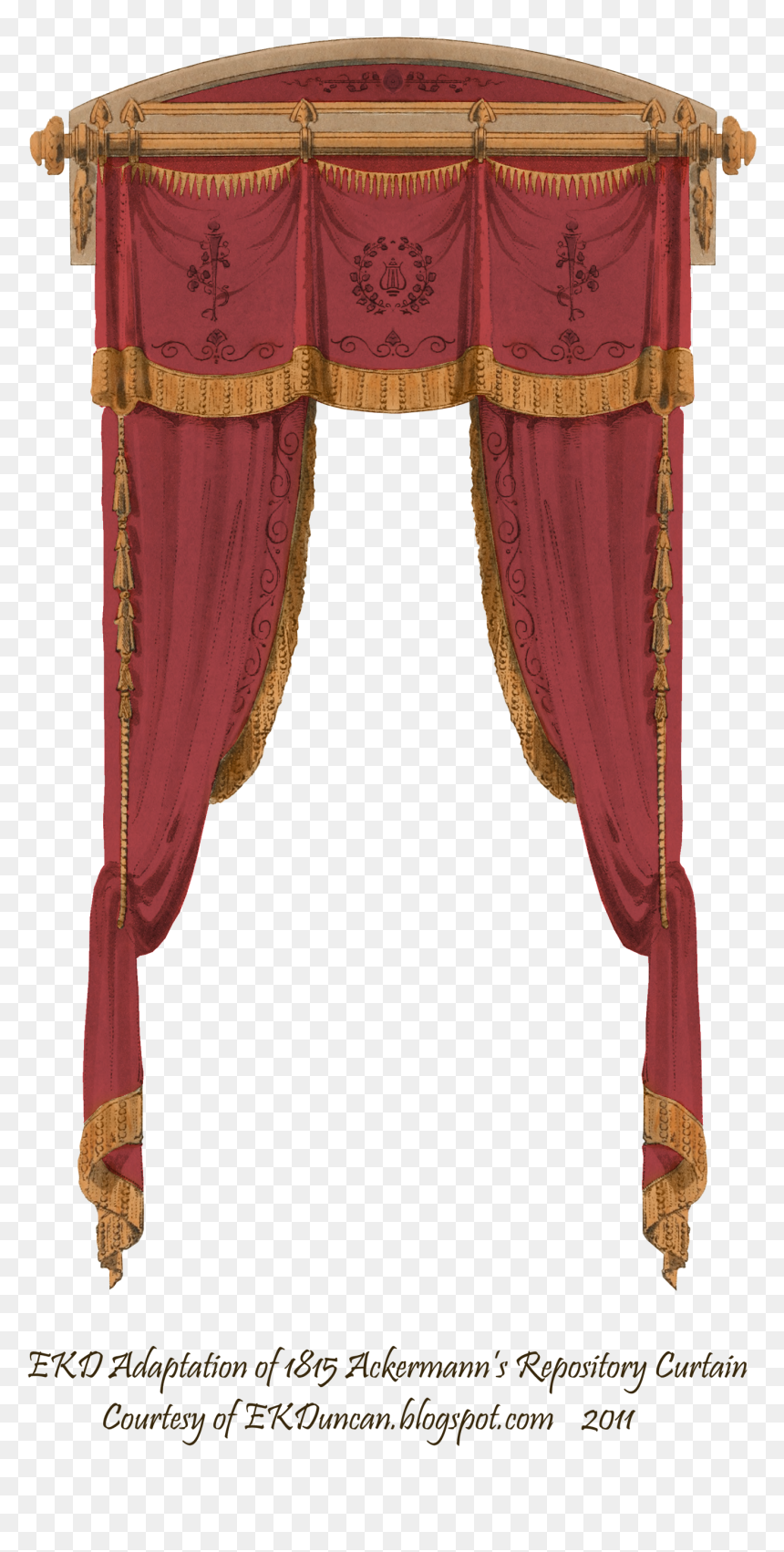 Curtain, HD Png Download - black curtains png