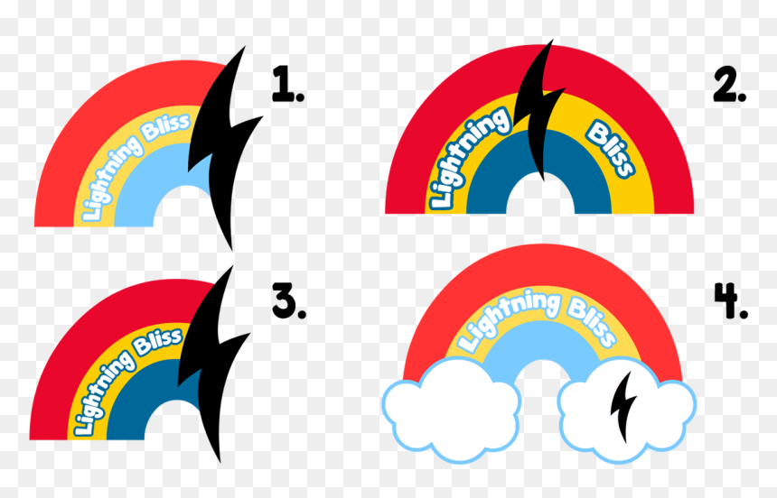 Lightning Clipart Bold , Transparent Cartoons - Circle, HD Png Download - lightning clipart png