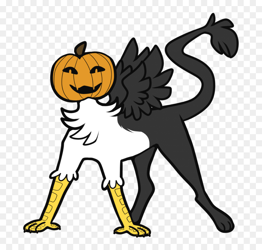 Transparent Pumpkin Head Png - Cartoon, Png Download - pumpkin head png