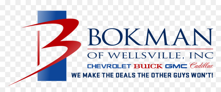 Bokman Of Wellsville Chevrolet Buick Gmc Cadillac - Graphic Design, HD Png Download - cadillac escalade png