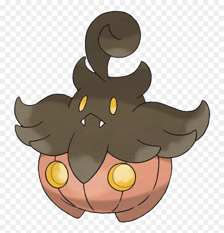 Pumpkaboo - Pokemon Pumpkaboo, HD Png Download - pumpkin head png