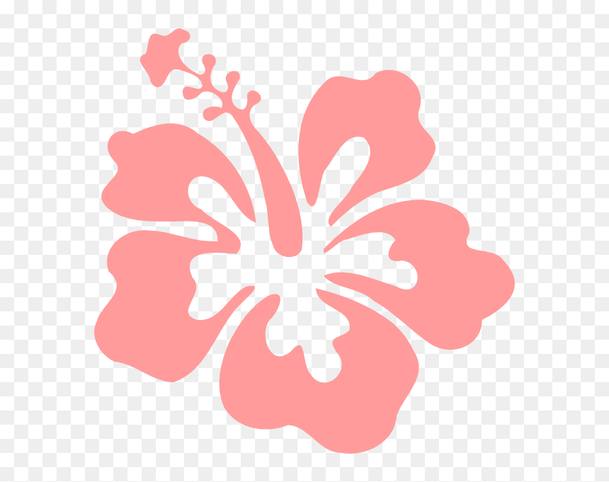 Clip Art At Clker - Hibiscus Clip Art, HD Png Download - hibiscus clipart png