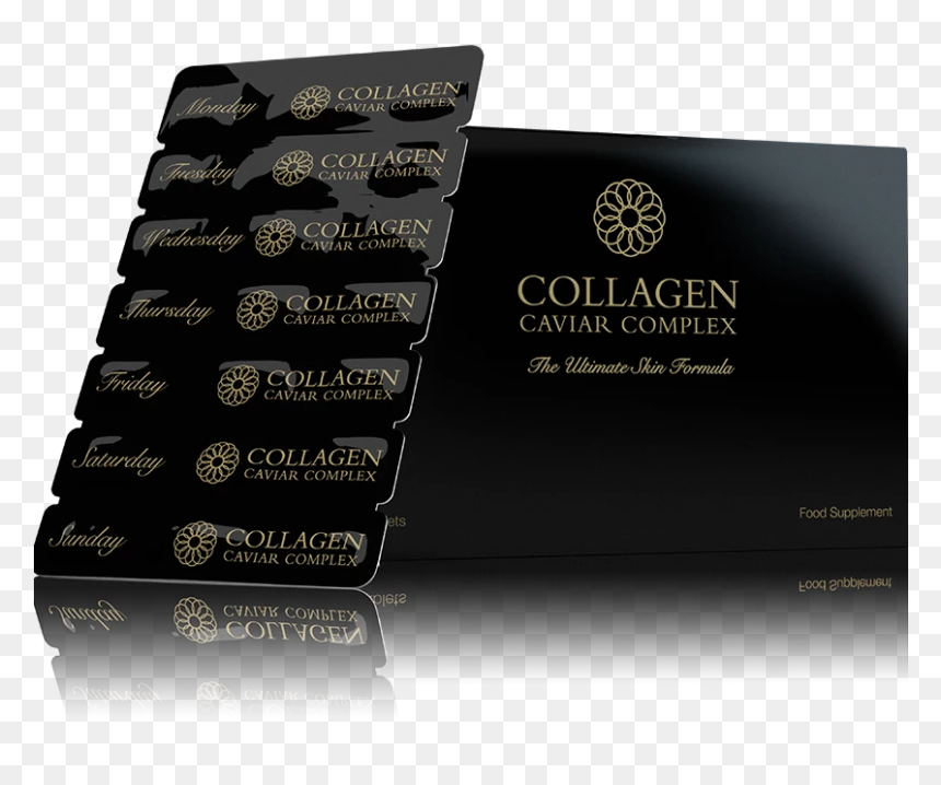 Collagen Caviar Complex Pills, HD Png Download - caviar png