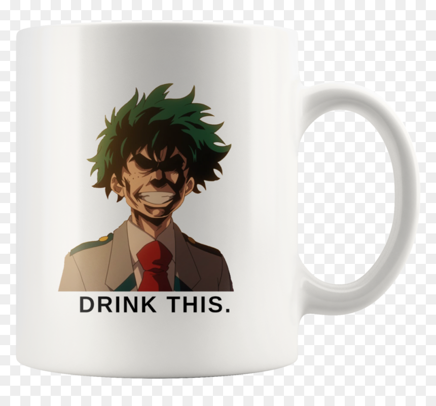 Transparent Deku Png - Midoriya With All Might's Face, Png Download - dwight schrute png