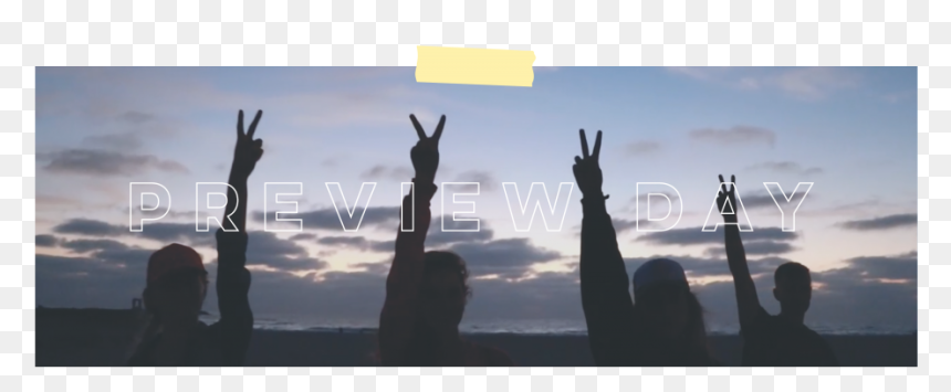 San Diego Christian College Student Preview Day - Silhouette, HD Png Download - worship silhouette png