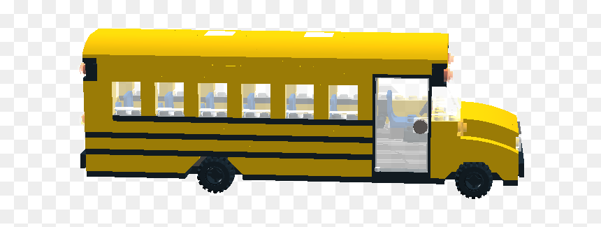 Bus Clipart Library - Portable Network Graphics, HD Png Download - school bus clipart png