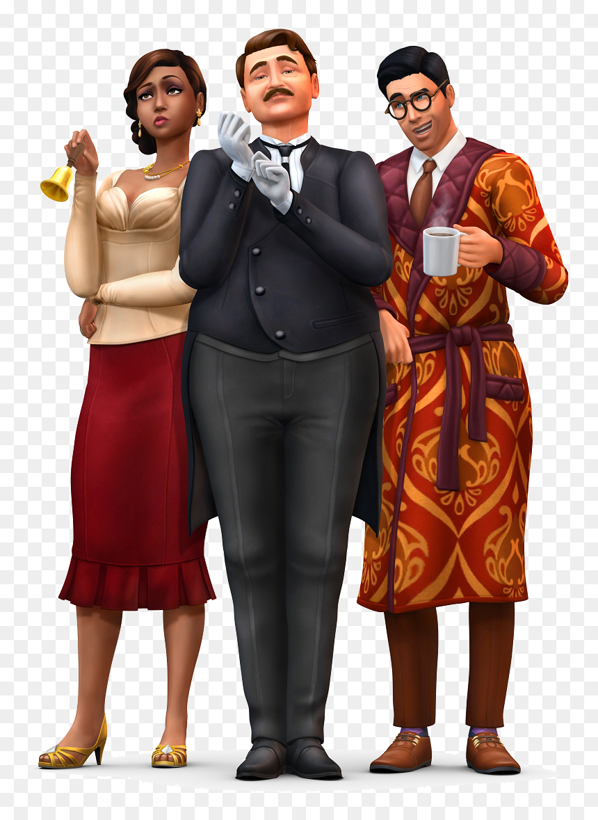 The Sims - Sims 4 Vintage Glamour Stuff, HD Png Download - glamour png