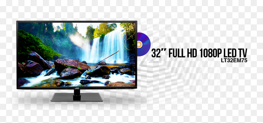 Jvc Kenwood Led Tv, HD Png Download - televisor png