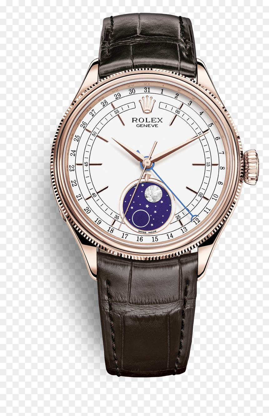Cellini - Rolex Cellini, HD Png Download - moon phase png