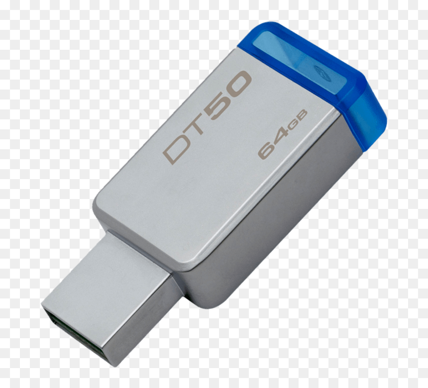 Kingston 32gb Datatraveler 50, HD Png Download - flash drive png