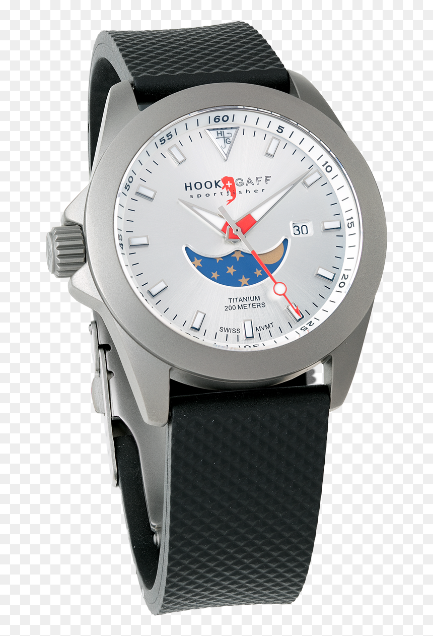 Analog Watch, HD Png Download - moon phase png