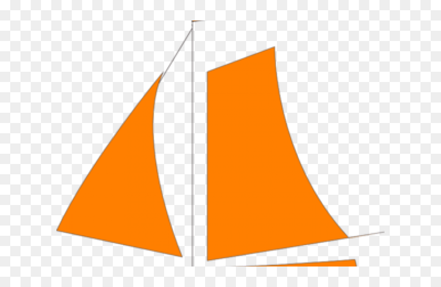 Sailboat Clipart Watercraft - Sail, HD Png Download - sailboat clipart png