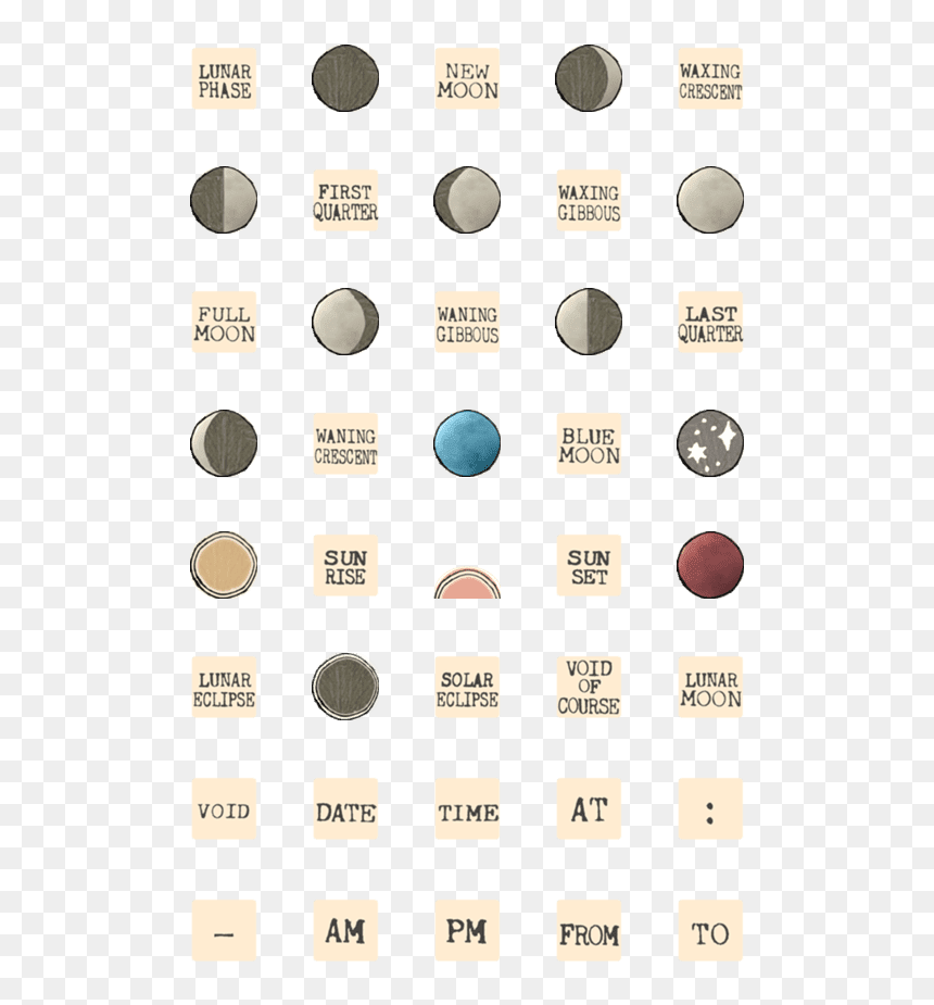 Circle, HD Png Download - moon phase png