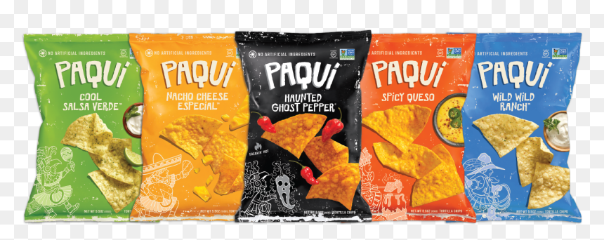 Paqui Cool Salsa Verde, HD Png Download - tortilla chip png