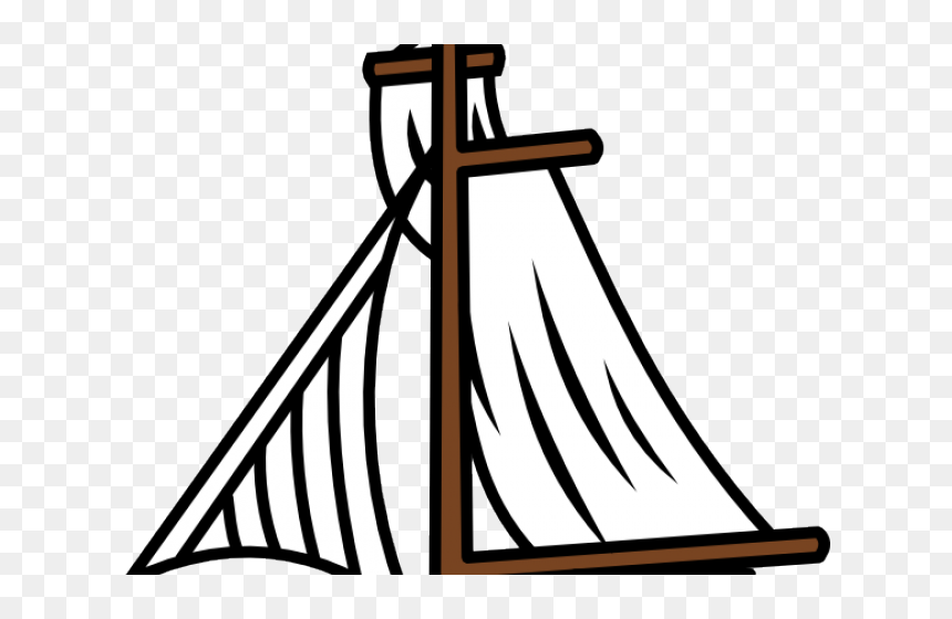 Newton's First Law Ship, HD Png Download - sailboat clipart png