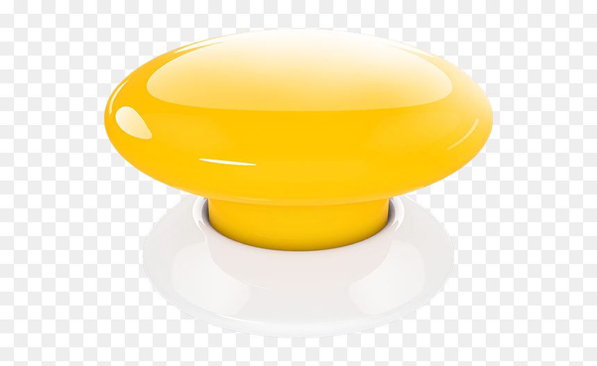 Circle, HD Png Download - yellow button png