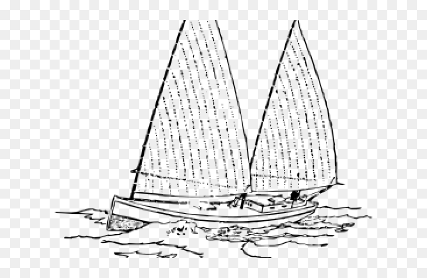 Transparent Sailboat Clipart - Sailboat Clipart, HD Png Download - sailboat clipart png