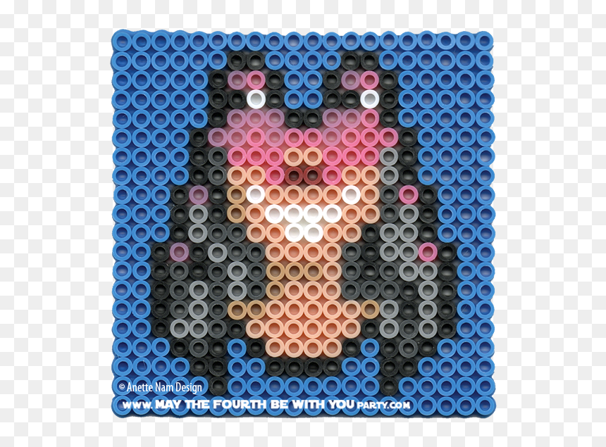 Jar Jar Binks Perler Pattern /// We Add New Patterns - Star Destroyer Perler Beads, HD Png Download - jar jar png