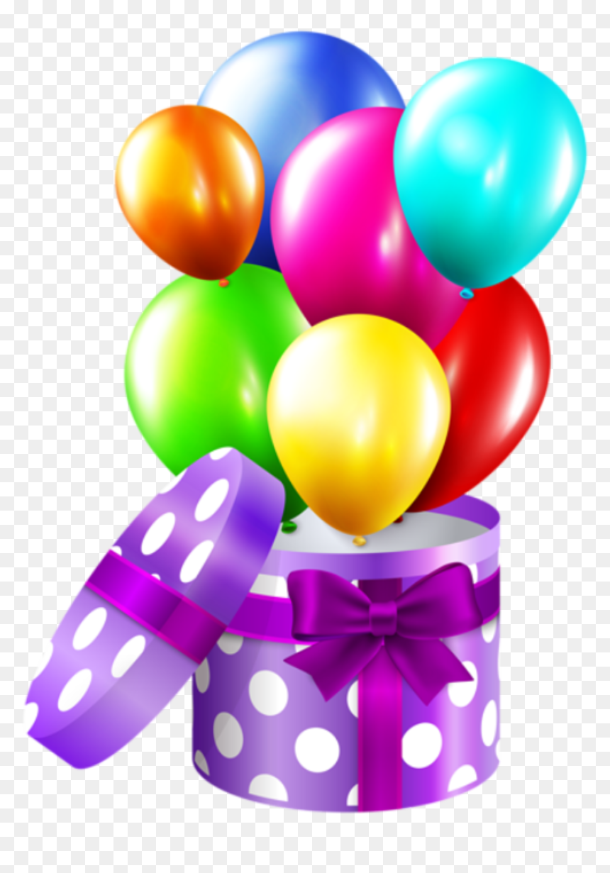 #bexigas #baloes #freetoedit - Transparent Happy Birthday Png, Png Download - baloes png