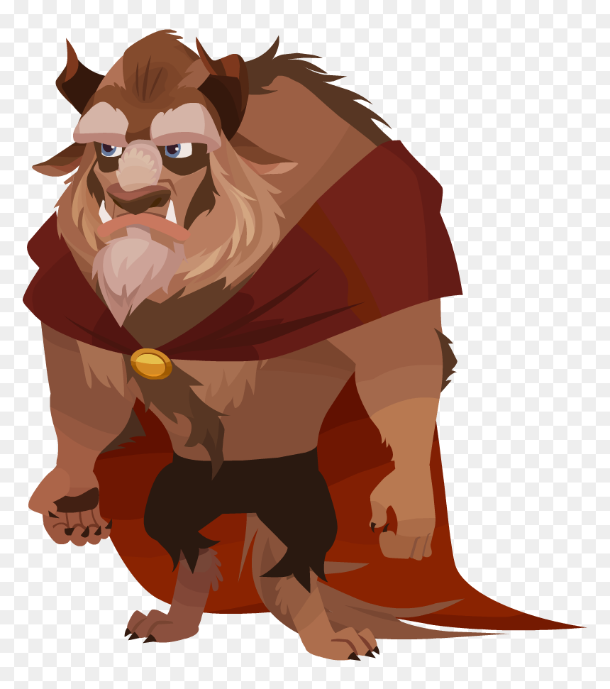 Beauty And The Beast Kingdom Hearts Union X, HD Png Download - beauty and the beast png