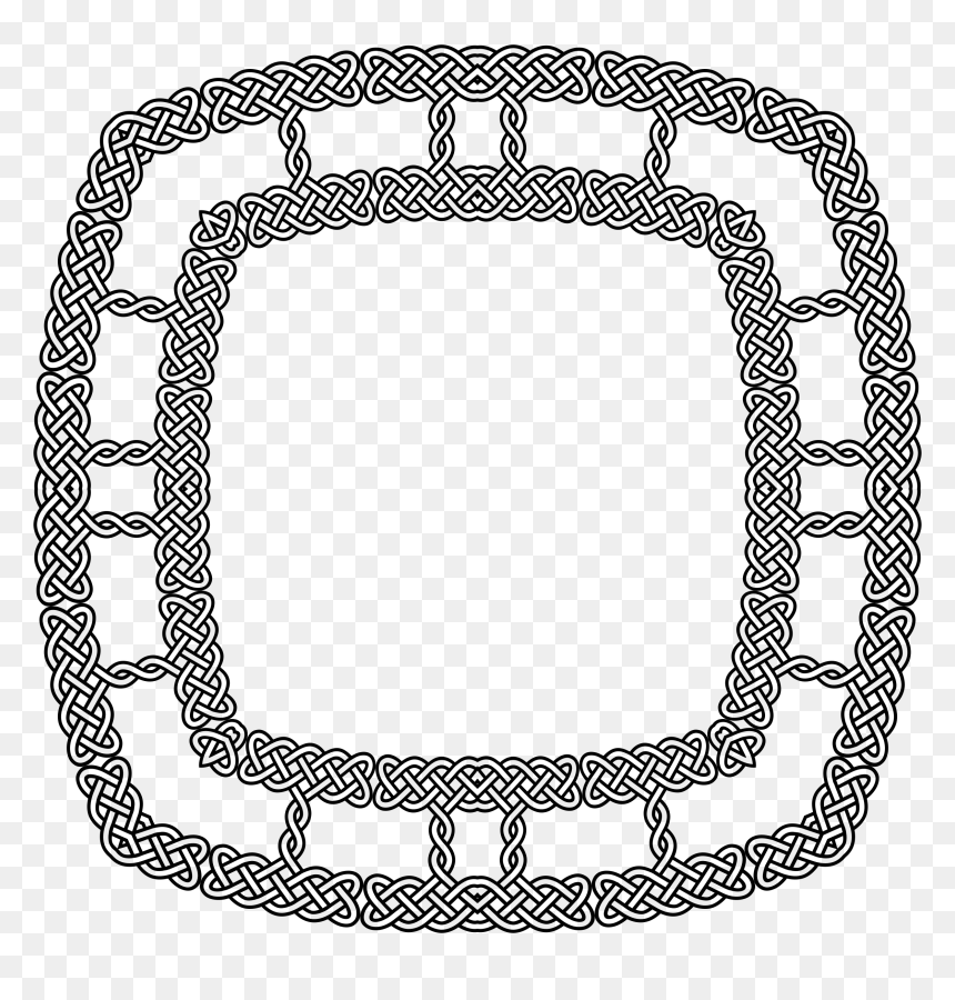 Celtic Love Knot Circle, HD Png Download - swirls png