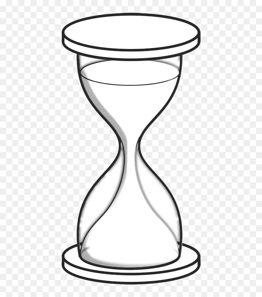 Champagne Stemware, HD Png Download - hourglass png