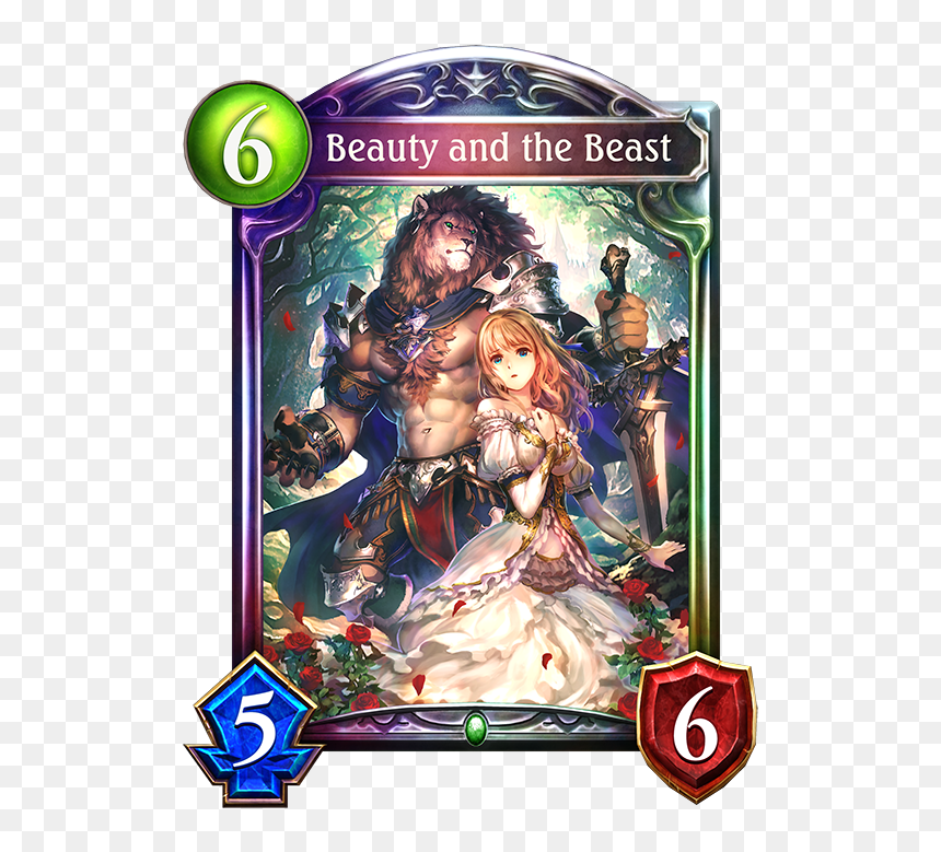 Beauty And The Beast Shadowverse, HD Png Download - beauty and the beast png