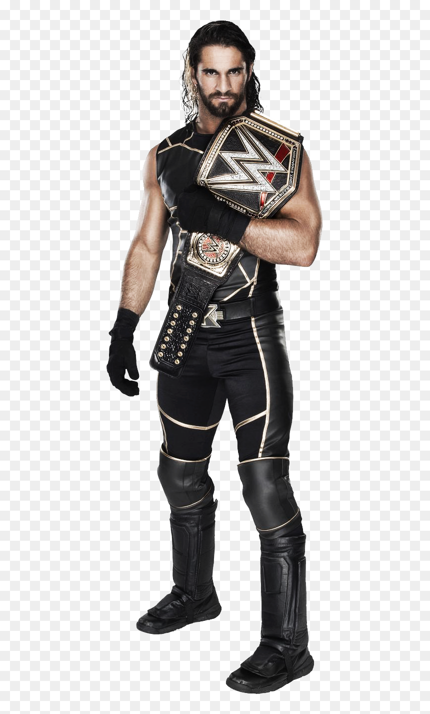Seth Rollins Wwe World Heavyweight Champion Png, Transparent Png - seth rollins png