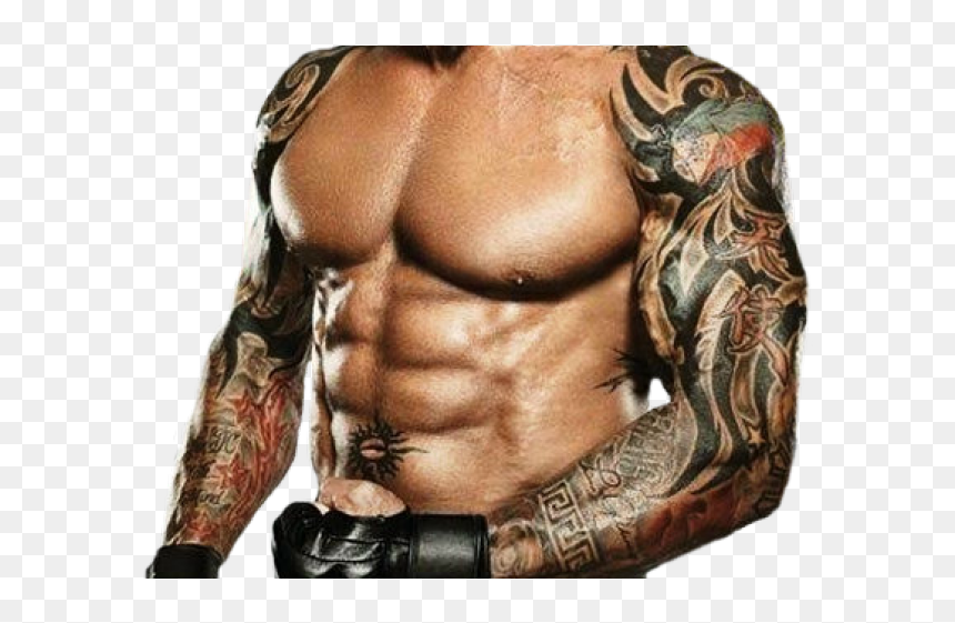 Dave Batista Six Pack, HD Png Download - seth rollins png