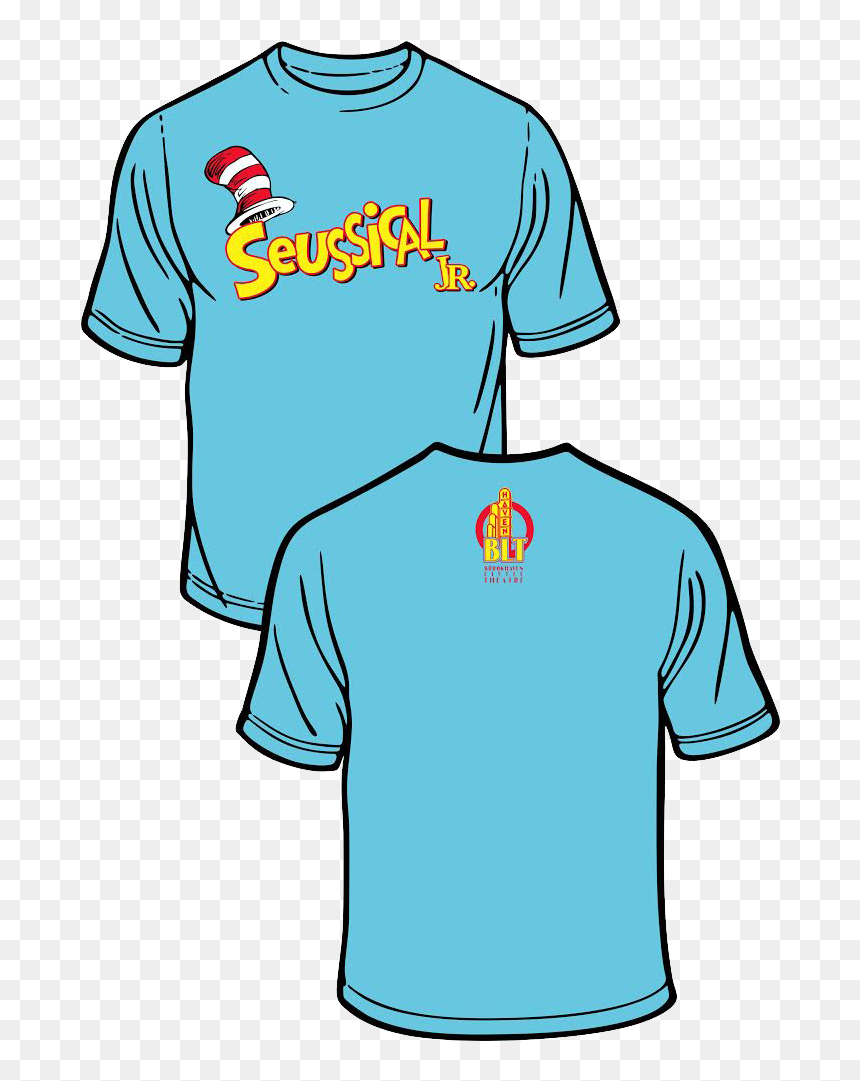 Seussical Show T Shirt, HD Png Download - tshirt png