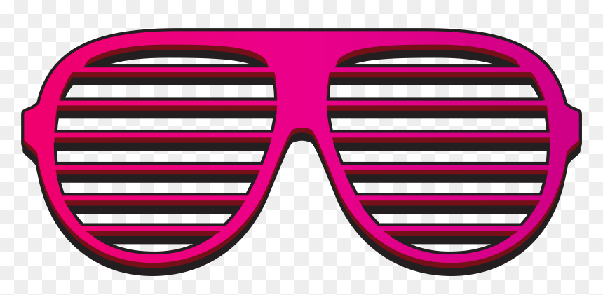 Shutter Sunglasses Png, Transparent Png - thug life glasses png