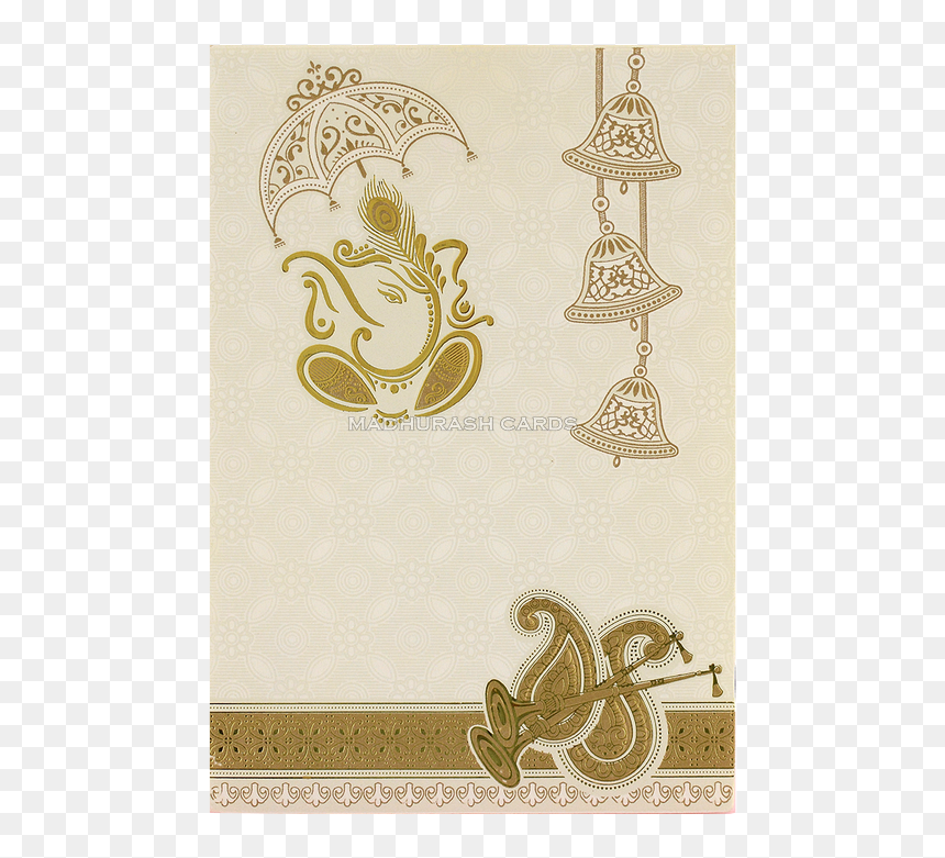 Illustration, HD Png Download - ganesh png images for wedding cards