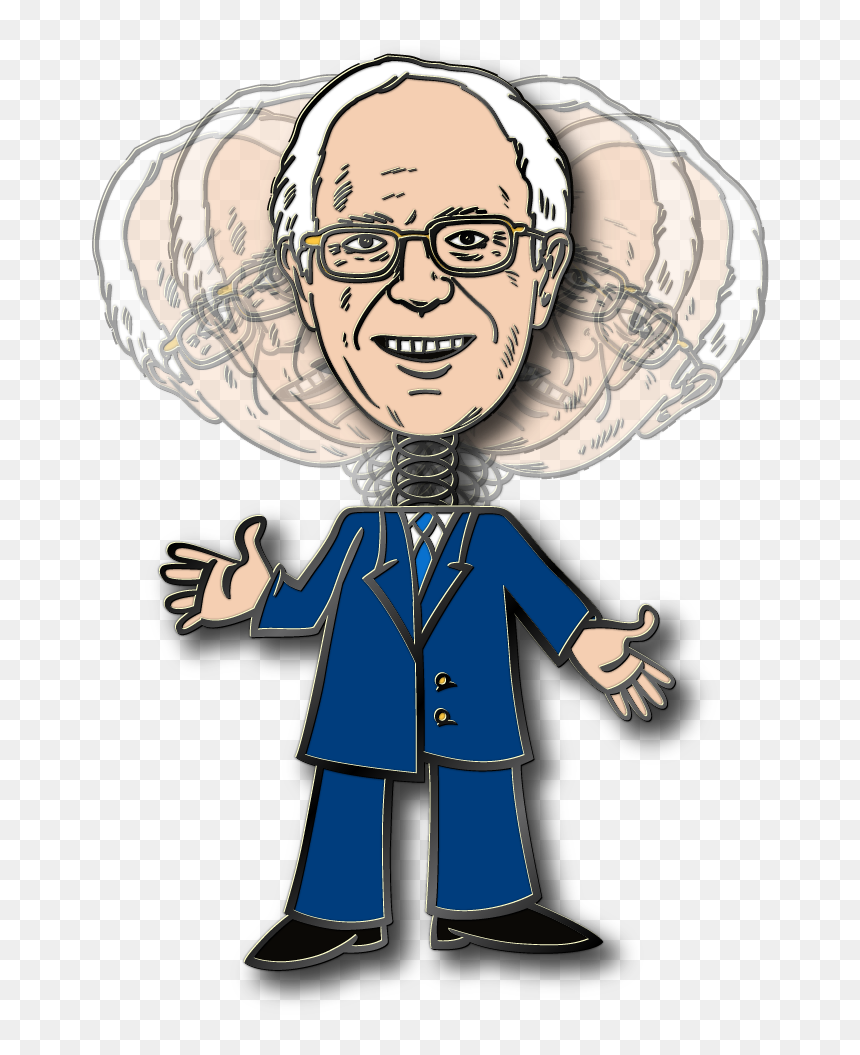 Cartoon, HD Png Download - bernie sanders png